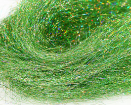Dyed Holo Angel Hair, Green UVR / 20
